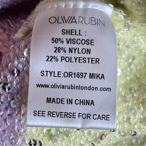 OLIVIA RUBIN mika cardigan Coquettecore size Small - Picture 7 of 16